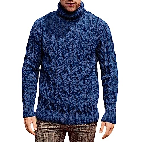 Men Cashmere Turtleneck Sweater Autumn Winter Jumper Turtle Neck Pullover