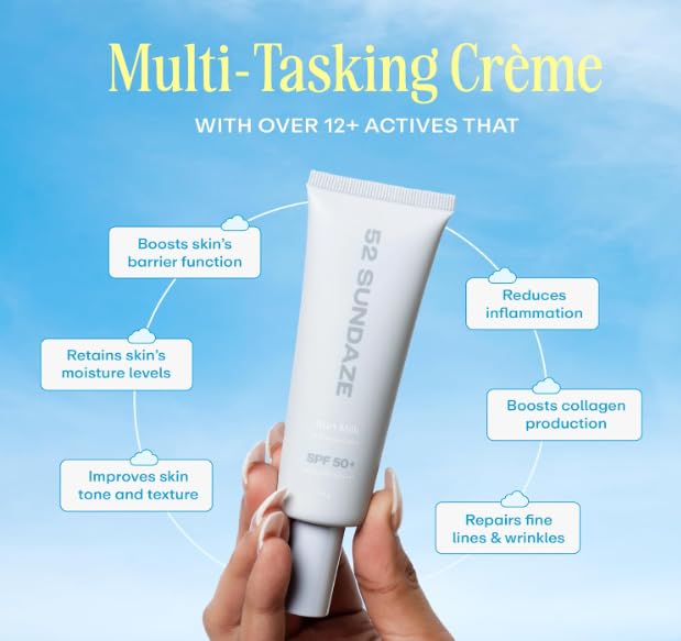 52 Sundaze Sun Milk SPF 50 PA++++ Multi-Active Crème 50g image 3