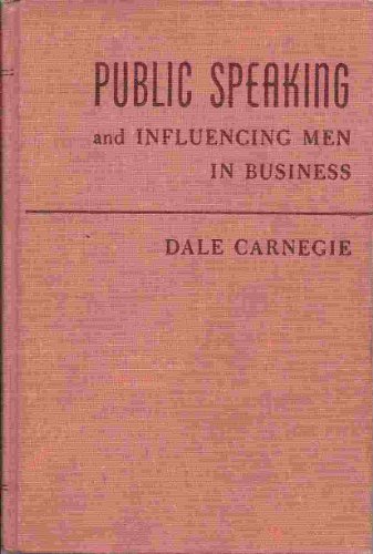 Public Speaking and Influencing Men in Business B000I14M5A Book Cover