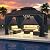 ALAULM 12'x14' Hardtop Gazebo, Outdoor Double Roof Canopy with Netting and Curtains, Galvanized Metal Frame, Sunshade for Patio, Backyard, Deck and Lawns-Dark Blue