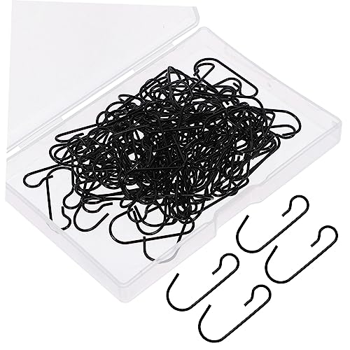 Alipis 120pcs Christmas Stocking Hooks Mantel Metal Hooks Bendable Ornament Hangers Xmas Decor
