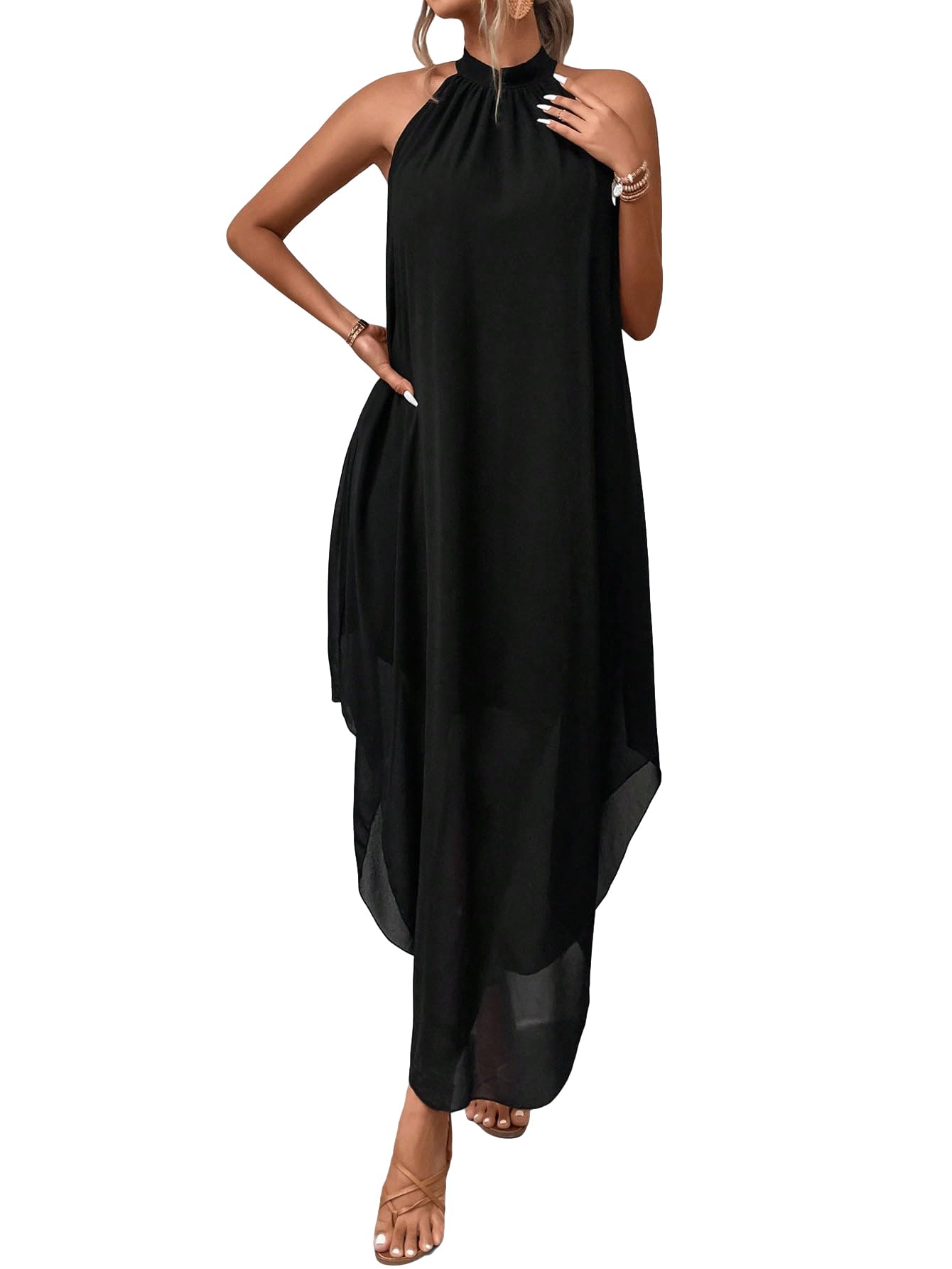 Verdusa Women's Fall Formal Maxi Dress