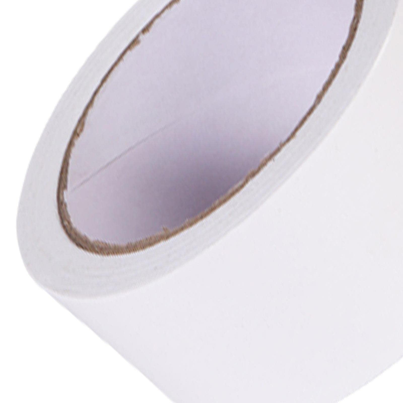 2 Piezas Cinta de Tela Adhesiva Reforzada Antideslizante Impermeable Removible Sujeción Firme Y Limpia Válida para Alfombras Cables de Escenario Carte, 6 Piezas