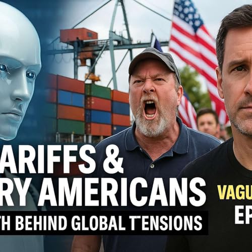 Page de couverture de AI, Tariffs & Angry Americans: The Truth Behind Global Tensions | Vaguely True ep 858