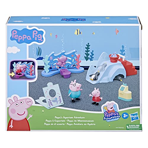 Coffret Figurines Peppa Pig : Peppa à 'aquarium Hasbro Jeux - vue 5