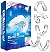 June Julien Mouth guard for Grinding Teeth, 2 Sizes, 5 Pieces Mouthguard, Customizable and Trimmable Medical Grade Mouth guard for Grinding Teeth Clenching Bruxism, Sport Athletic.