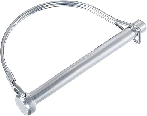 METALLIXITY Pasador de acoplador de seguridad (516 x 3.35 pulgadas0.315x3.346 in), pasador de bloqueo de eje W retenedor de alambre de arco redondo