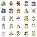 Cute Frog Stickers 50Pcs, Waterproof Vinyl Decals Animals Sticker for Water Bottles Scrapbook Laptop Guitar Computer Phone Skateboard Luggage, Kawaii Graffiti Frog Stickers