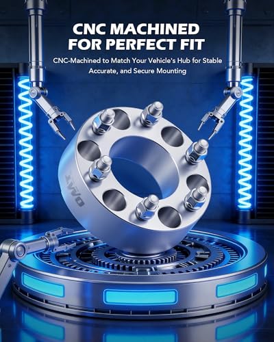 Image of OMT 6x135 Wheel Spacers with 87.1mm Center Hub Bore, Set of 4