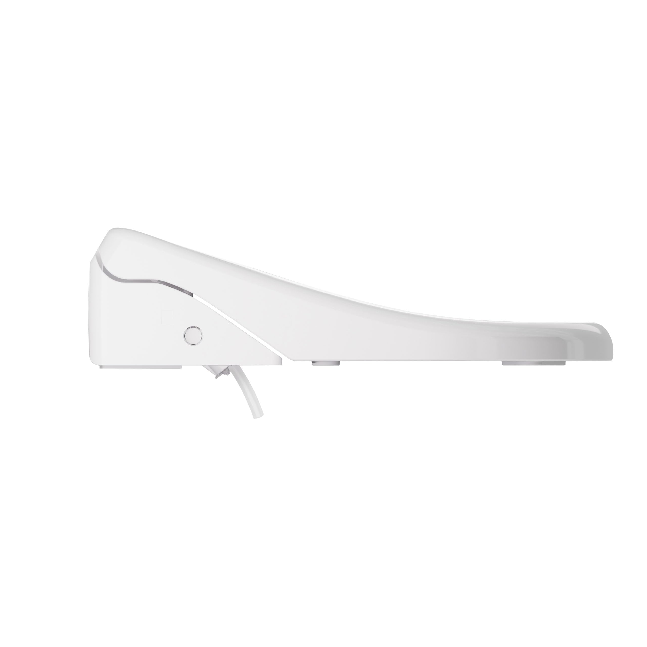 Marque Française - Abattant WC Japonais Q-NET - Garantie 3 Ans - Lunette Lavante, Séchante et Chauffante avec Télécommande - Universel 95% des WC
