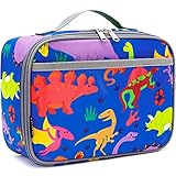 FlowFly Kids Lunch box Insulated Soft Bag Mini Cooler Back to School Thermal Meal Tote Kit for...