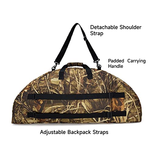 Taktzeit Compound Bow Case Outdoor Soft Recurve Bow Bag For Hunting (Camootree, 36") #TOP3