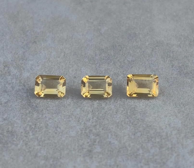 Citrine naturelle certifiée AAA 16x12mm pour remplacer une pierre de bague perdue - 2