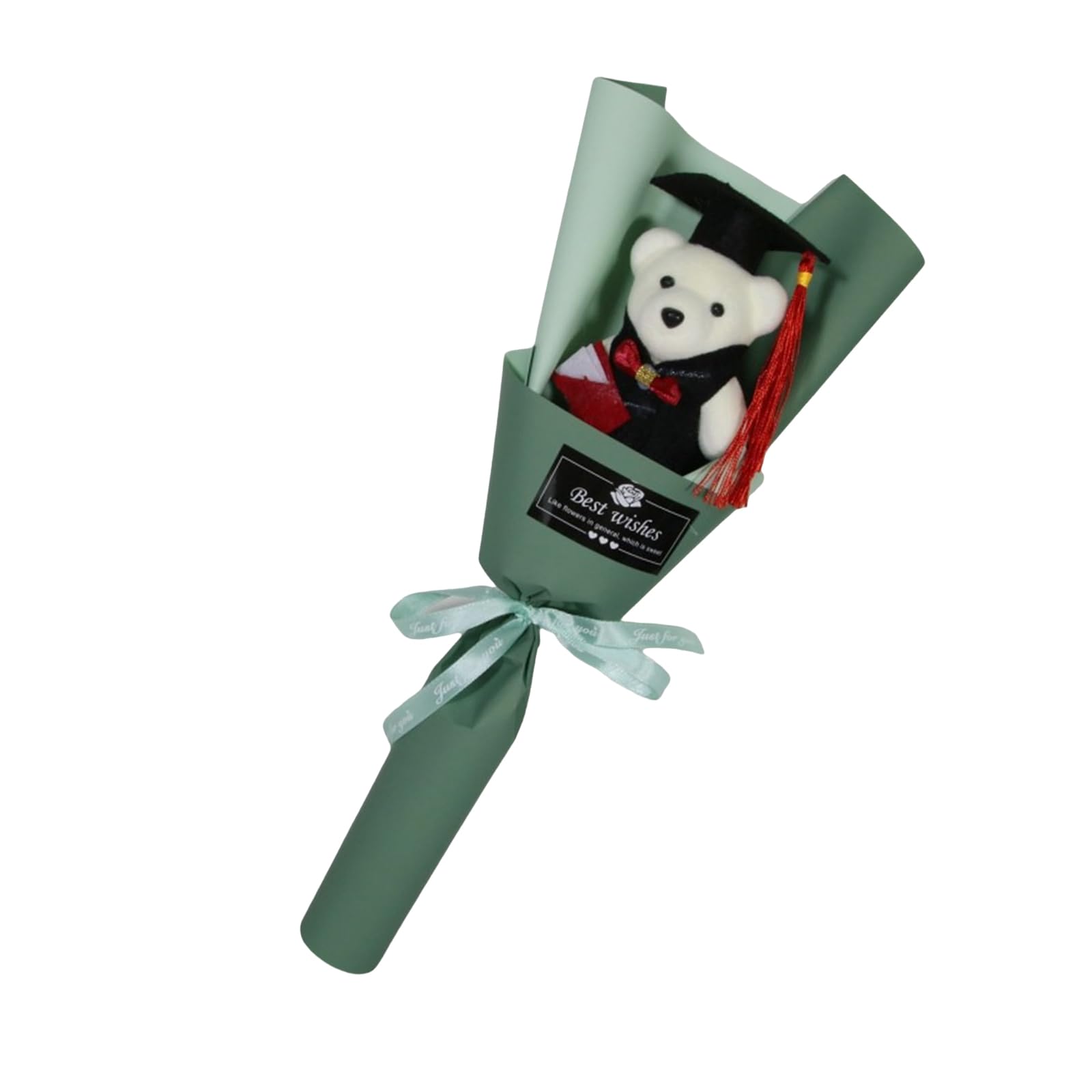 Vdaxvme Green Artificial Bouquet Is A Graduation Bouquet And Graduation