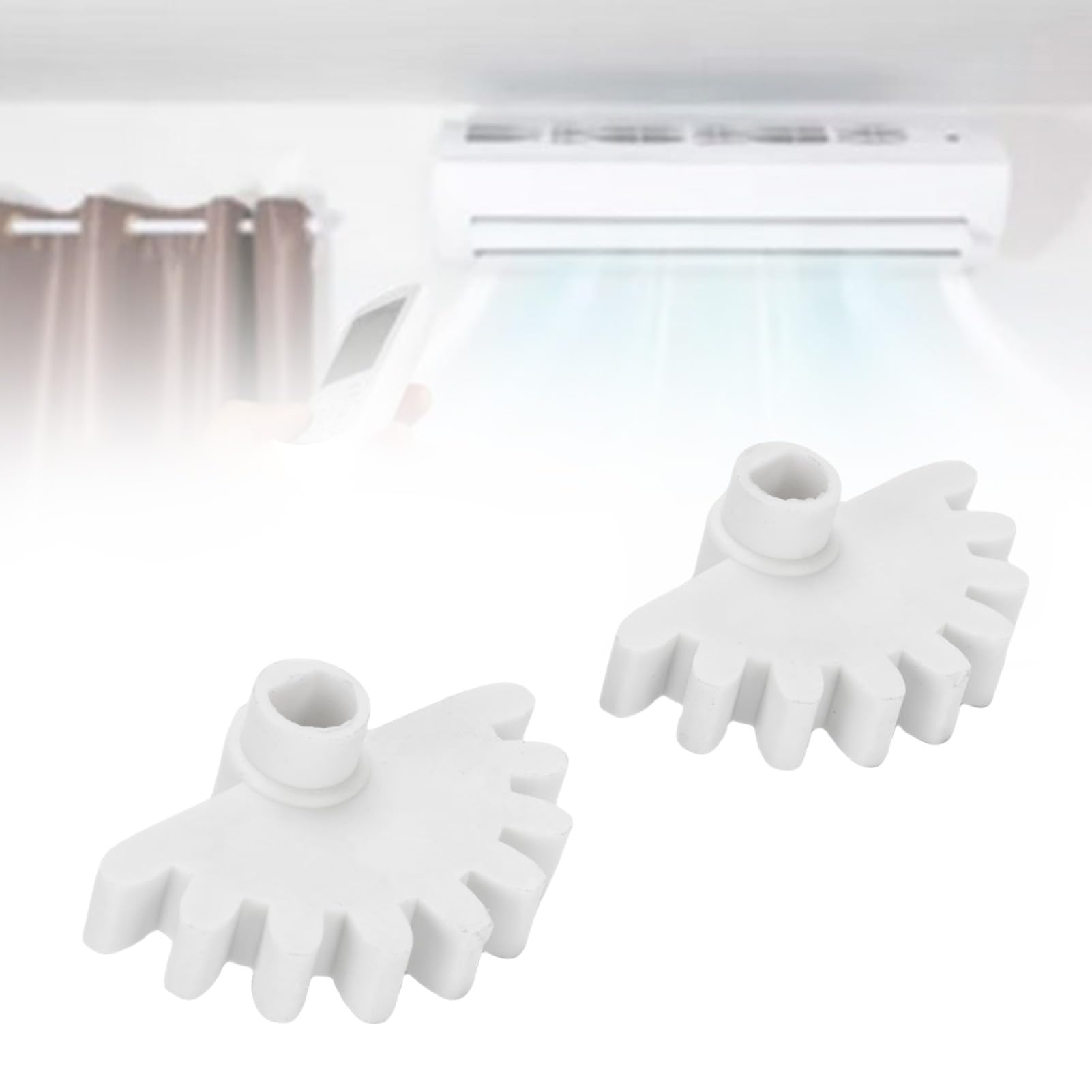 Zunate Wzmocniony Stabilizator Przekładni Kratki AC |9319292014 Zamiennik Części Mini Split Heater (WHITE)