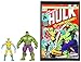 Marvel Universe, Greatest Battles Comic Pack, Wolverine vs. Hulk [Green] Action Figures, 3.75 Inches