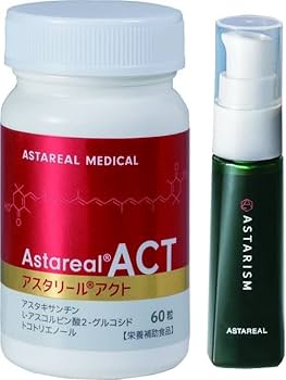 Amazon | 【抗酸化成分アスタキサンチン配合サプリ&美容液】アスタ