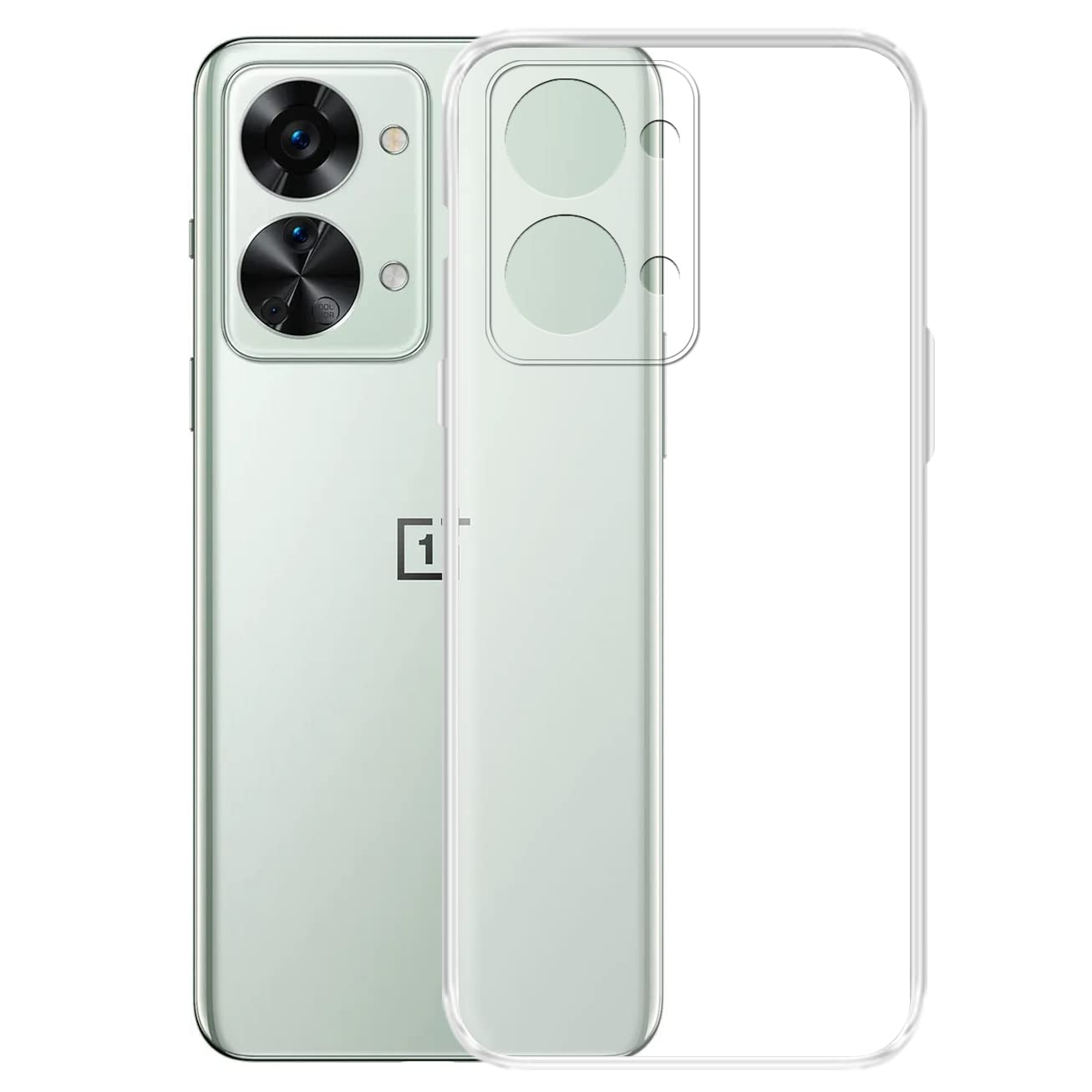 Amazon Brand- Solimo Back Cover Case for OnePlus Nord 2T 5G | Compatible for OnePlus Nord 2T 5G Back Cover Case | 360 Degree Protection | Soft and Flexible (TPU | Transparent) (B0B6G3RV4Z) Amazon Price History, Amazon Price Tracker