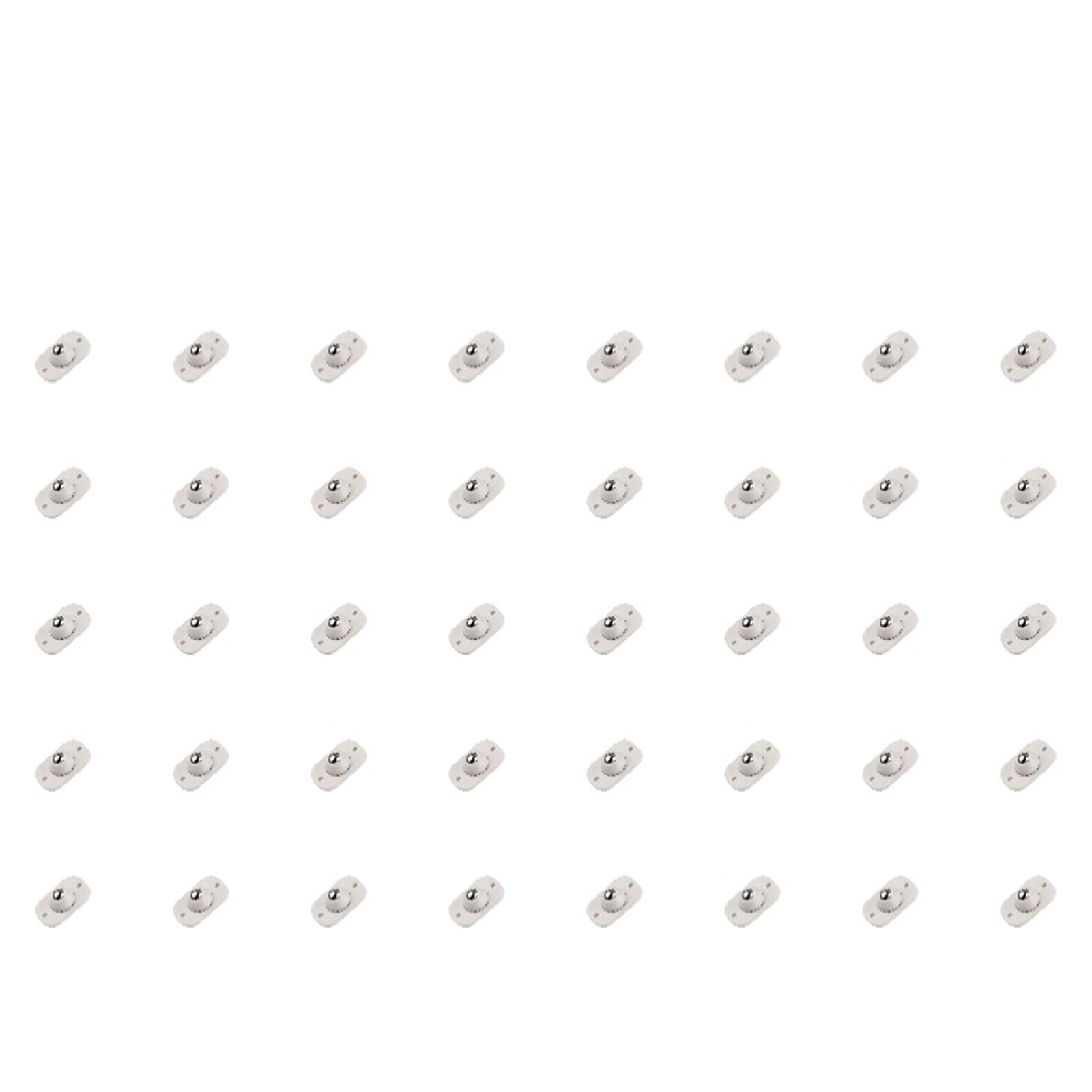 Caster Wheels, 4-40PCS Self Adhesive Swivel Caster Wheels 360 Degree Rotation Swivel Castors Mini Wheels for Moving Furniture Caster Pulley(40pcs)