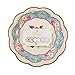Talking Tables Truly Scrumptious Vintage Floral Small 6.75 Paper Plates in 6 Designs for a Tea Party or Picnic, Multicolor (24 Pack)