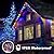 YILINM Christmas Lights 800LED 262FT,IP65 Waterproof Plug in Christmas Tree Lights with Remote,Timers,8 Modes,Plug in LED Christmas Lights,for Xmas Bedroom Yard Garden Party Decorations