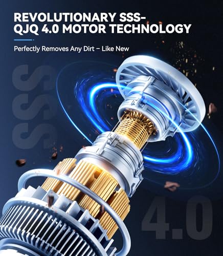 LOZLTX Pinselreiniger Make Up Elektrisch【Stärkste Reinigungsleistung - Medizinische UV-Lampe+7000RPM】Pinsel Reinigungsgerät【Perfektes Design - Kompatibel mit Allen Bürsten】Exklusiv Make-Up-Fans Grau