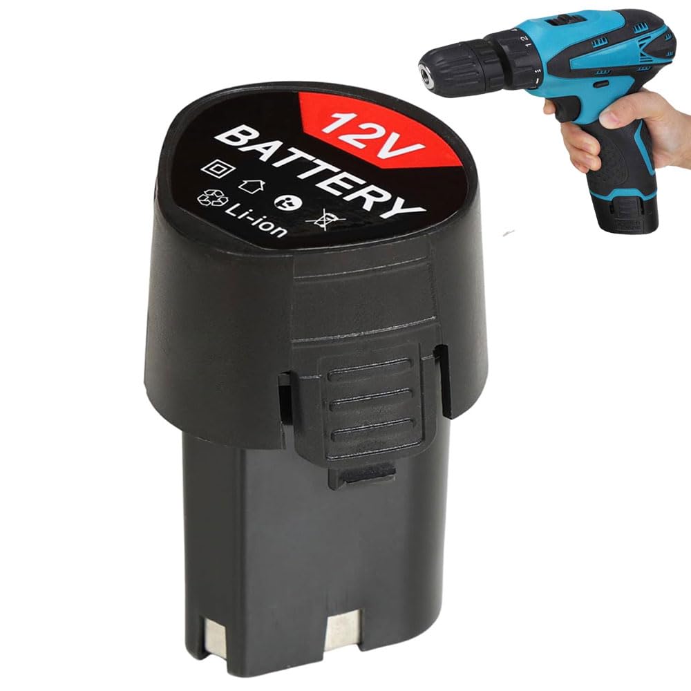 MLD 12v Cordless Screwdriver and Drill Machine Battery | Replacement Drill Battery NCBA-405(Material -Plastic,12V)-5pcs-image-23