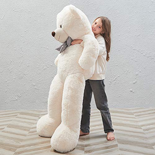 Image of MaoGoLan Life Size Giant Jumbo Teddy Bear 55 inch Big Stuffed Animals Chucky Plush Large Bear Gift for Girls Teens Boys Children Girlfriend Boyfriend Wife GF