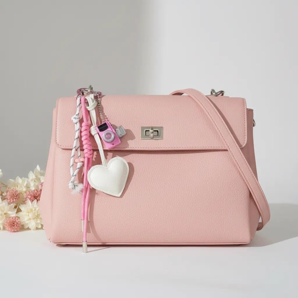 QTMY Cute Braided Keychain Bag Charms for Handbag Purse Backpack Accessories Bogg Bag,288 - Image 5