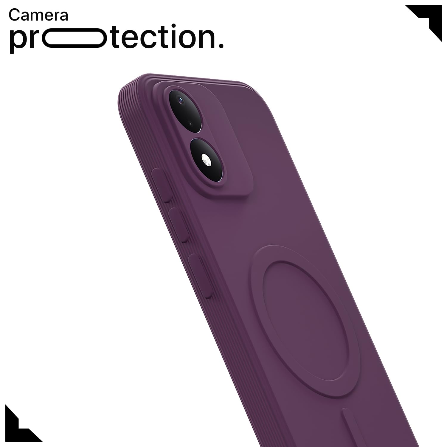 Redmi Note 17 5G Case - Purple Silicone Cover -5 Redmi Note 17 5G Case - Purple Silicone Cover -5