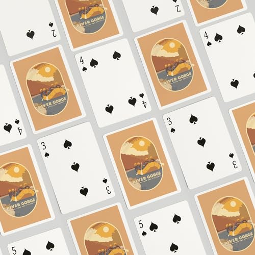 Baraja de 52 cartas Póker New River Gorge miniatura 4