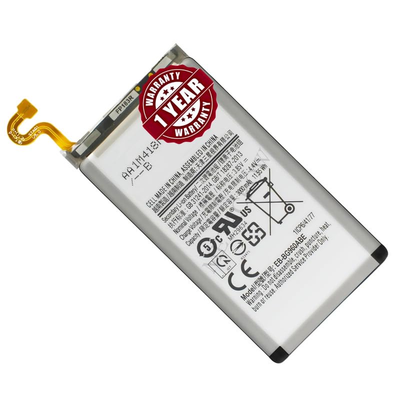 Image of Original EB-BG960ABE Battery Compatible for Samsung Galaxy S9 - (3000mAh) - 1 Year Warranty JK1
