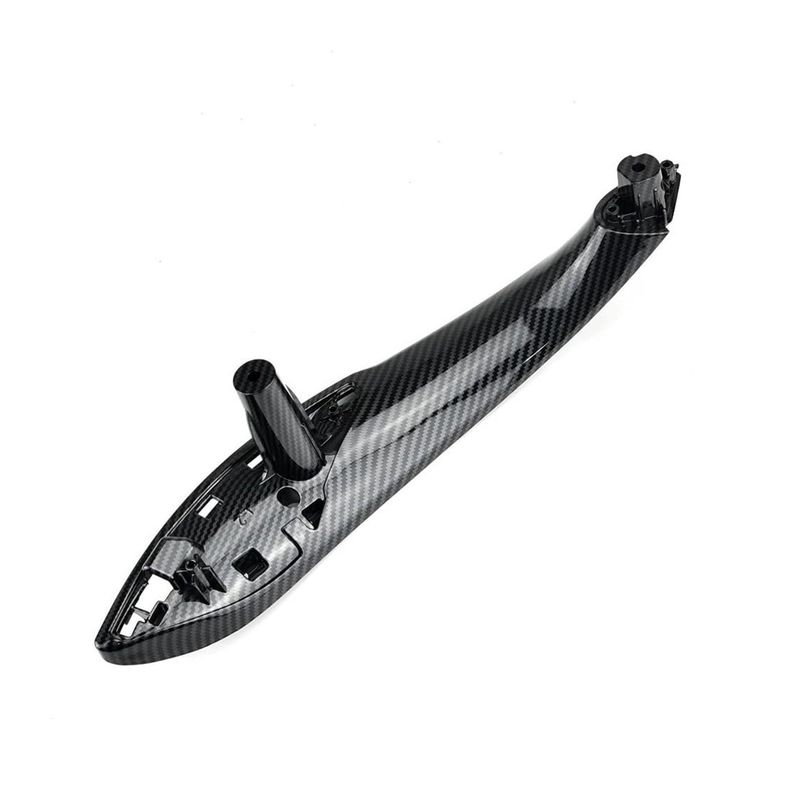 Zhannuobhd Carbonf-Front-Left Car Door Pull Handle For Bmw For F30 For F80 For F31 For F32 For F34 For F35 Interior Door Handles Car Inner Handle Trim Pull Grab(Carbonf-Front-Left)