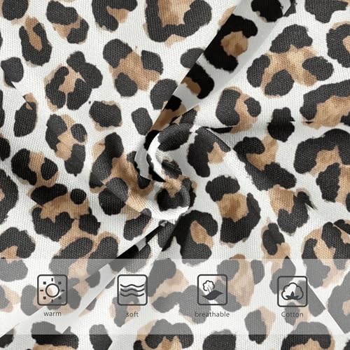 Animal Toddler Girls Underwear 2t Cotton Cute Panties Girl Black Brown Leopard Print White Underpants Briefs3