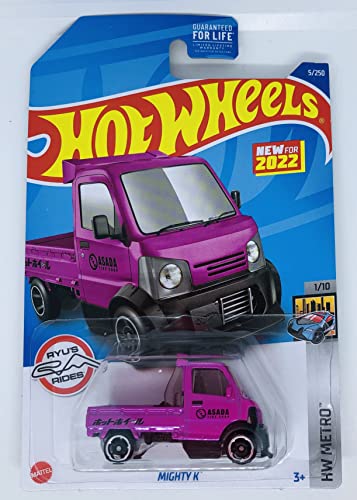 Hot Wheels 2022 Mighty K HW Metro 1:64 Rosa Metal miniatura 1
