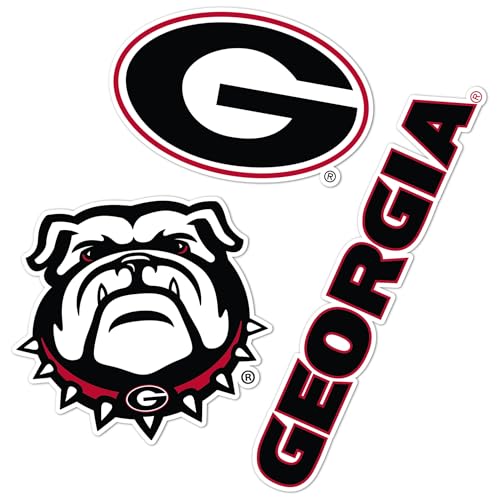 Desert Cactus University of Georgia Sticker Bulldogs UGA Dawgs Vinyl Decals Laptop Water Bottle Car Scrapbook T5 (Type 5-1)
