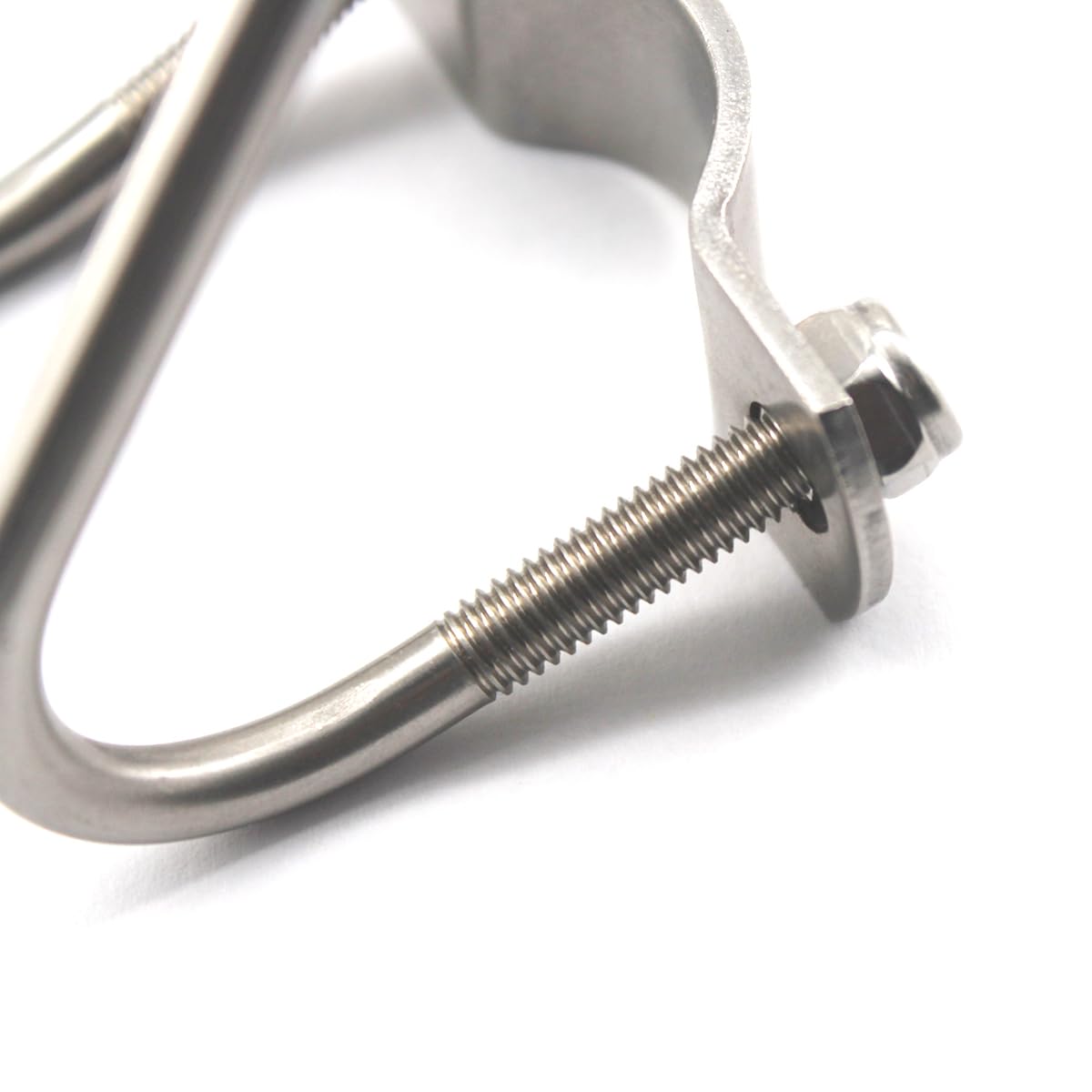 Cross Pipe Clamp, 304 Stainless Steel Double U-Shaped For - View #6
