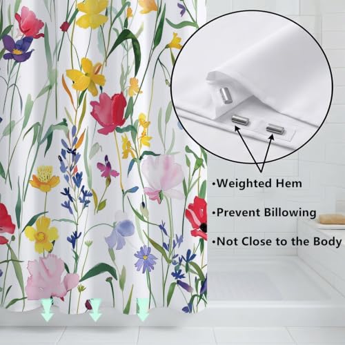 Rideau de douche 160x200cm rideau douche imperméable tissu polyester ZO-818 - 6