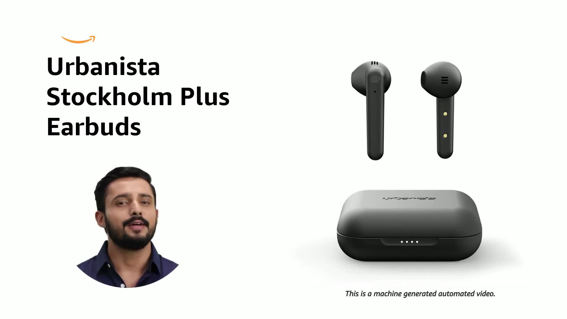 urbanista Bluetooth イヤフォン Urbanista London Dark Sapphire Active Noise Cancelling True