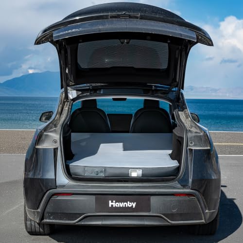 Havnby CloudCore 11.5 Zentimeter Schaumstoff Matratze für Tesla Model Y/Juniper / 3 Full Size Bett Vakuum Kompression Camping Roadtrip Job-Schichten Nap