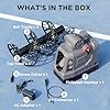 Furlihong 681PBH Pickleball Machine and Extendable Ball Chute Bundle
