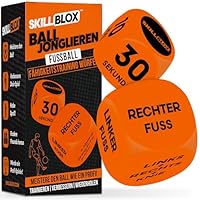 Skill BLOX Balljonglier-Würfel (2 Stück) | Fussball Geschenk für Jungen & Mädchen 8–12 Jahre | Trainingsspiel & Fußball-Spielzeug | Fussballtraining für Kinder & Jugendliche