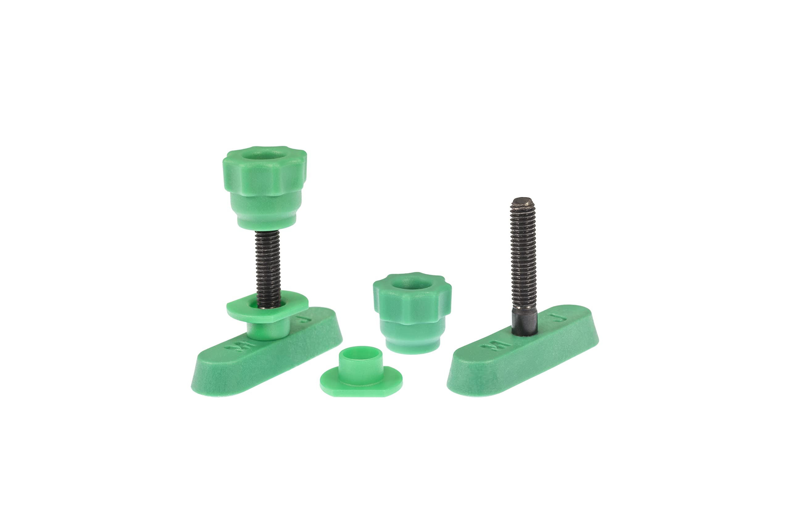 Microjig Matchfit DV-HL1.0K6 Matchfit Dovetail Hardware 1", 6-Piece, Green/Black, 4.86in x 1.26in x 3.5 in - Image 2