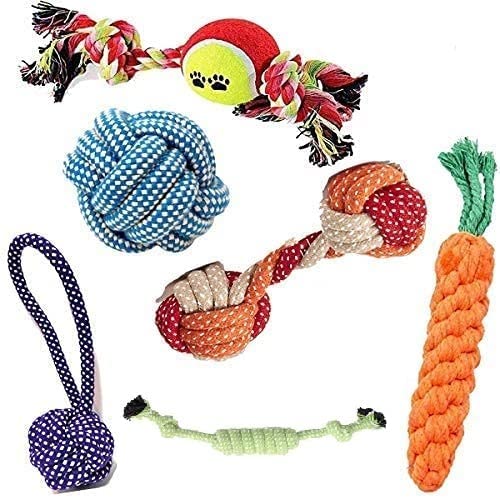 See full amazon price history chart for Pet Guard- Dog Rope Toys Puppy Small and Medium Dogs Dogs Interactive Durable Washable Cotton Dog Chew Rope Toys Teeth Cleaning Pack of 6 Rope Toys, 6 Pcs (Color May Vary) Pet Guard- Dog Rope Toys Puppy Small and Medium Dogs Dogs Interactive Durable Washable Cotton Dog Chew Rope Toys Teeth Cleaning Pack of 6 Rope Toys, 6 Pcs (Color May Vary) (B08N5RZN72) Amazon Price History, Amazon Price Tracker