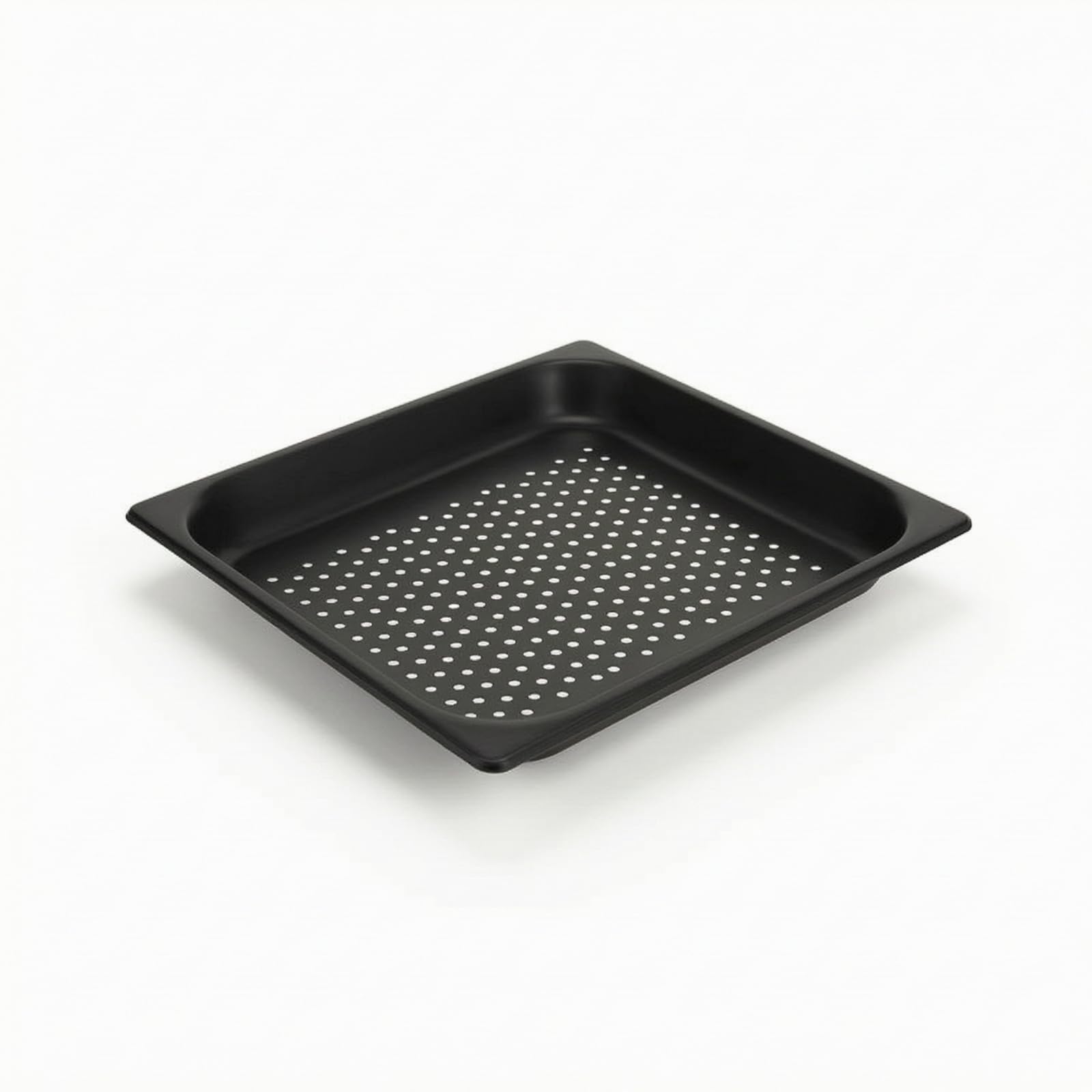 rockible Teglia Gastronomica 2/3 Rettangolare Teglia Antiaderente Versatile Vassoio per Chef, Ristorazione, Pasticceria, 354 325 40mm, Teglia Da Forno Antiaderente Perforata
