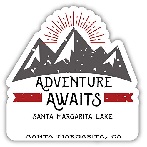 Santa Margarita Lake Santa Margarita, Ca Souvenir 4 Inch Vinyl Decal Sticker