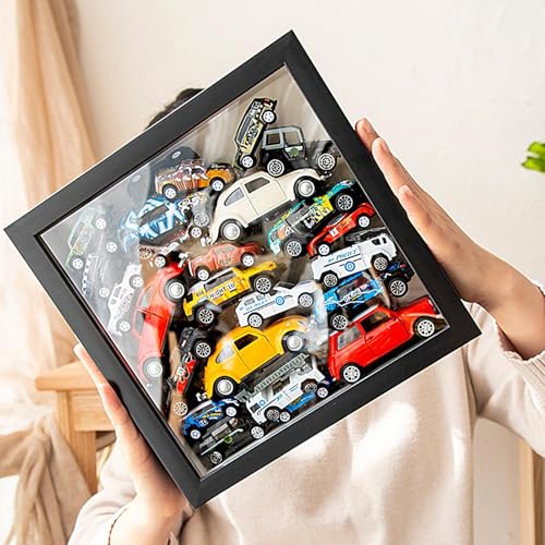 s de caixa de sombras,de exibição Caixa de sombras - Caixa de sombras de com vidro transparente,Caix