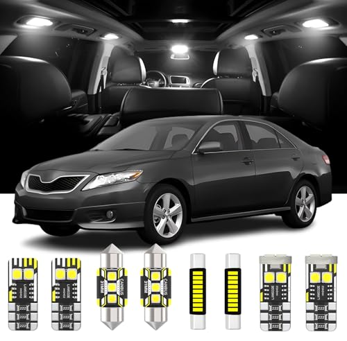 Kit de 13 luces LED interiores para Toyota Camry 2007-2011 miniatura 1
