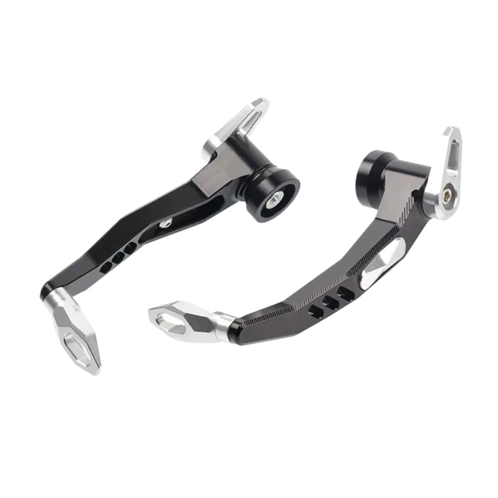 Hjtedhe Silver Motorcycle Brake Clutch For Z750 Z750s Z750r 7/8" 22Mm Motorcycle Brake Lever Guard Protection(Silver)