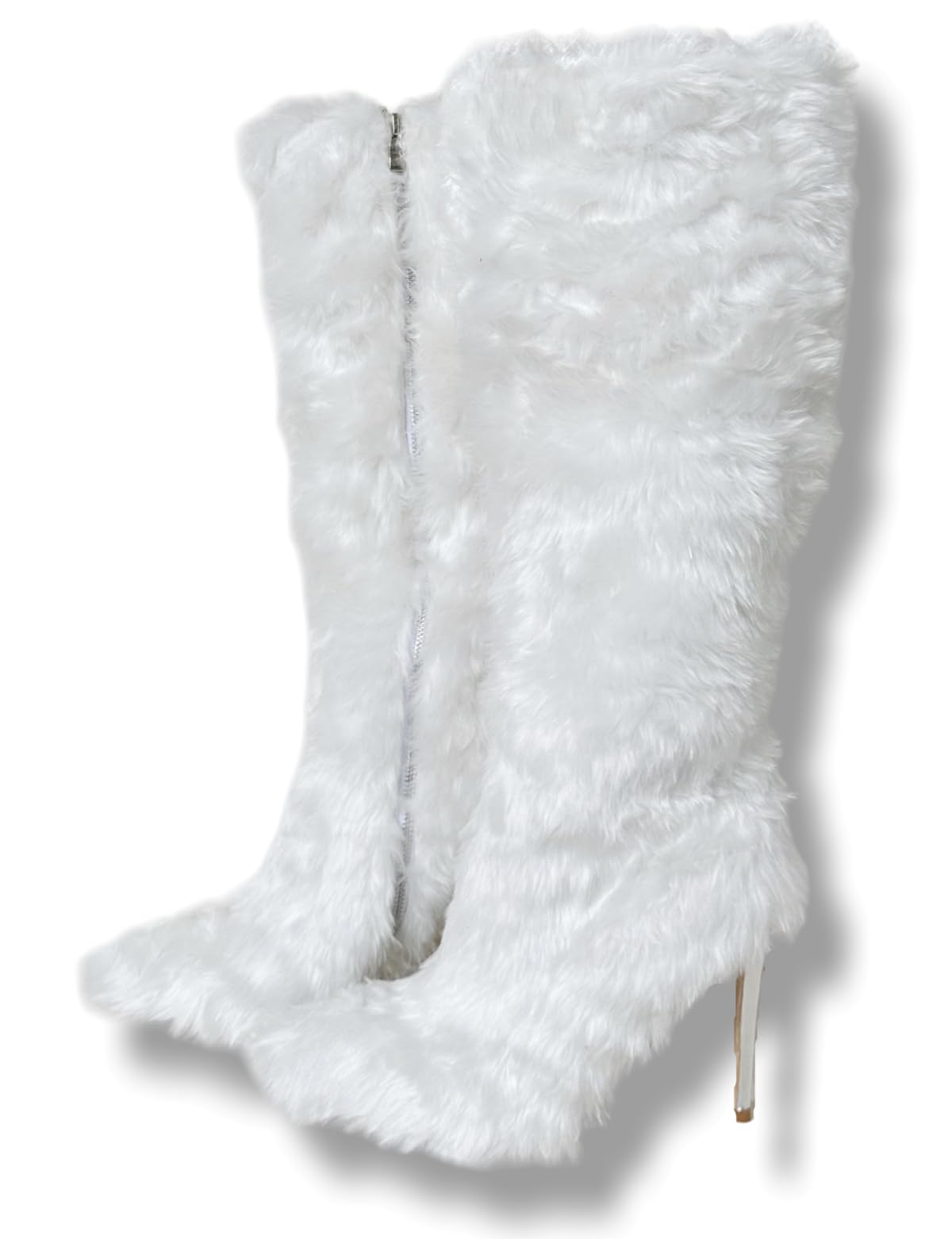 RoseMuse　fur attach stretch long boots 51RVwR65jaL.jpg